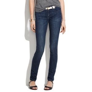 Madewell skinny skinny low rise jeans